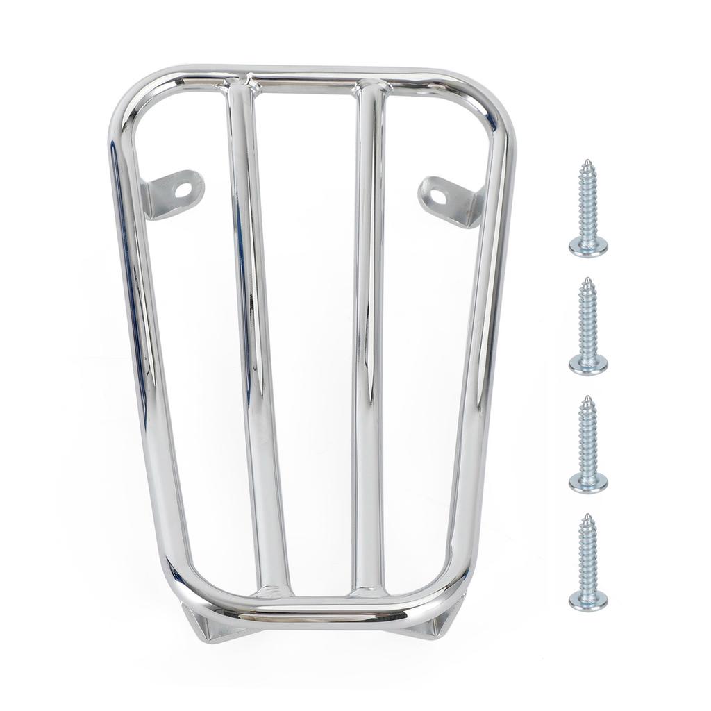 Floor Board Rack Carrier Mount Chrome For Vespa Primavera Sprint 50 125 150