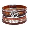 Men's Punk Braideds Leather Bracelet