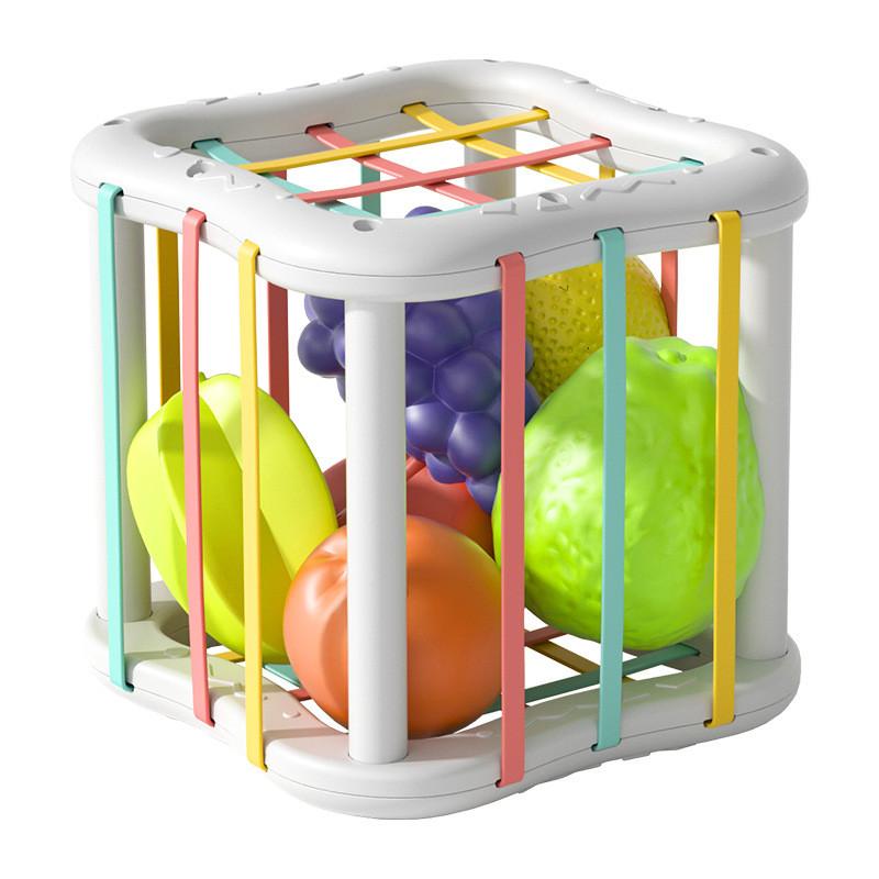 Baby Toy Rainbow Stacking Blocks Educational Hand Motor Skills Development For Toddlers