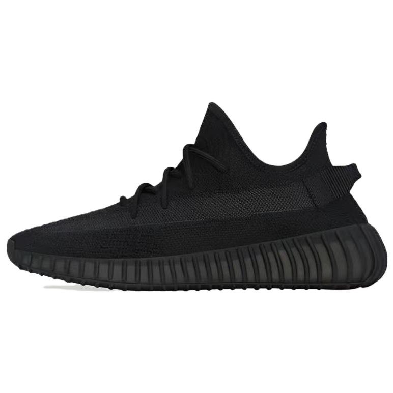 Adidas Originals Yeezy Boost 350 V2 Textile, TPU Cushioning Breathable Low top Casual Shoes Unisex Black HQ4540(Team54-)