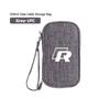 Car Storage Bag USB Cable Phone Charger Portable Power Organizer For Volkswagen VW Tiguan CC Jetta Polo Golf 4 5 6 Passat B5 B6 Zk0