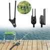 Fishing Snag Bar ear Aluminum Alloys Fishing Windproof Stick Bites Alarm Holder Support Rod Antiwind Clip Fishing Tackle