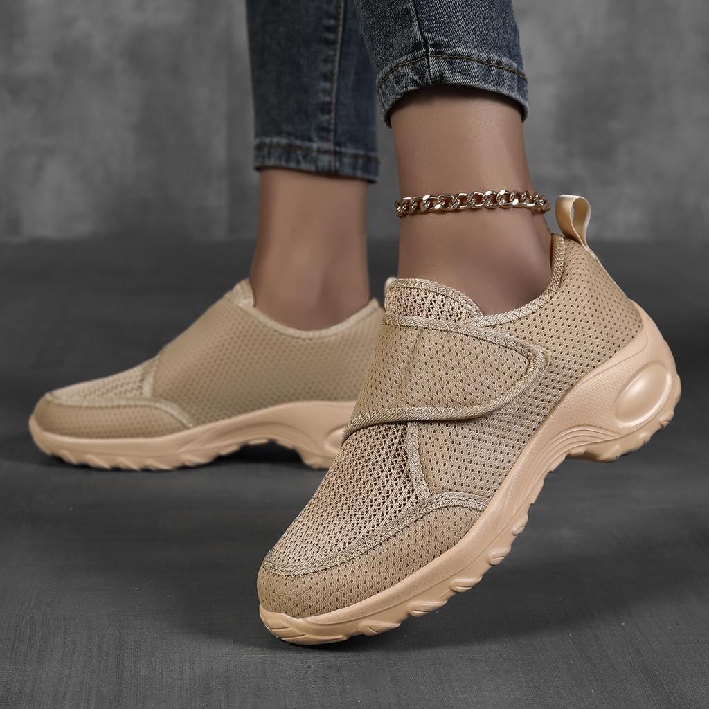 TUINANLE Women's Summer Shoes - Casual Sneakers, Non-slip Sole, breathable mesh Upper single shoes, versatile, casual and fashionable