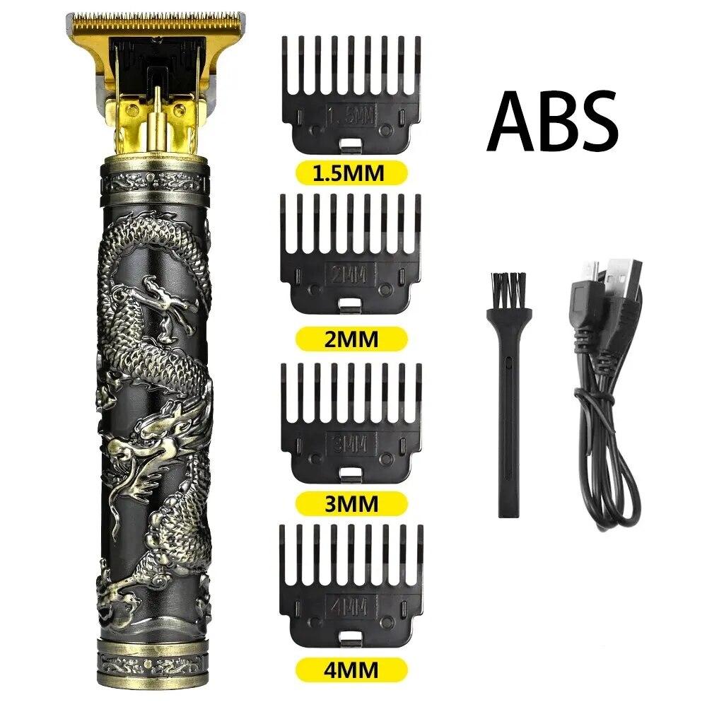 Vintage T9 Electric Cordless Hair Cutting Machine Professional Hair Barber Trimmer For Men Clipper Shaver Beard Lighter