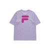 Fila Fusion American Retro Dopamine Casual Round Neck Short Sleeve T-Shirt Unisex T-Shirts T11U126110A-VT