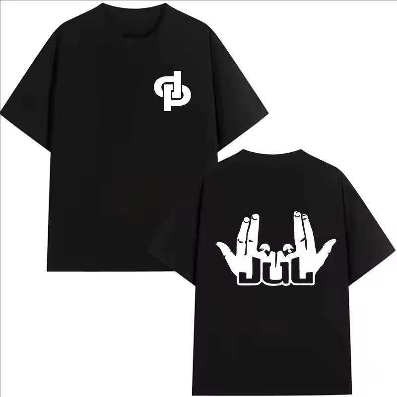 

New Summer Maillot Jul DP Trendy Printed Men Women Tshirt Street Hiphop Oversized ONeck Tops HD Printed Graphic Short Sleeves S