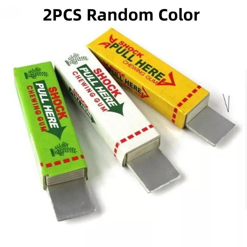 Electric Shock Chewing Gum And Magic Prank Toy For Street Jokes Easy Comedy Holiday Party Supplies Suitable For April Fool'S Day