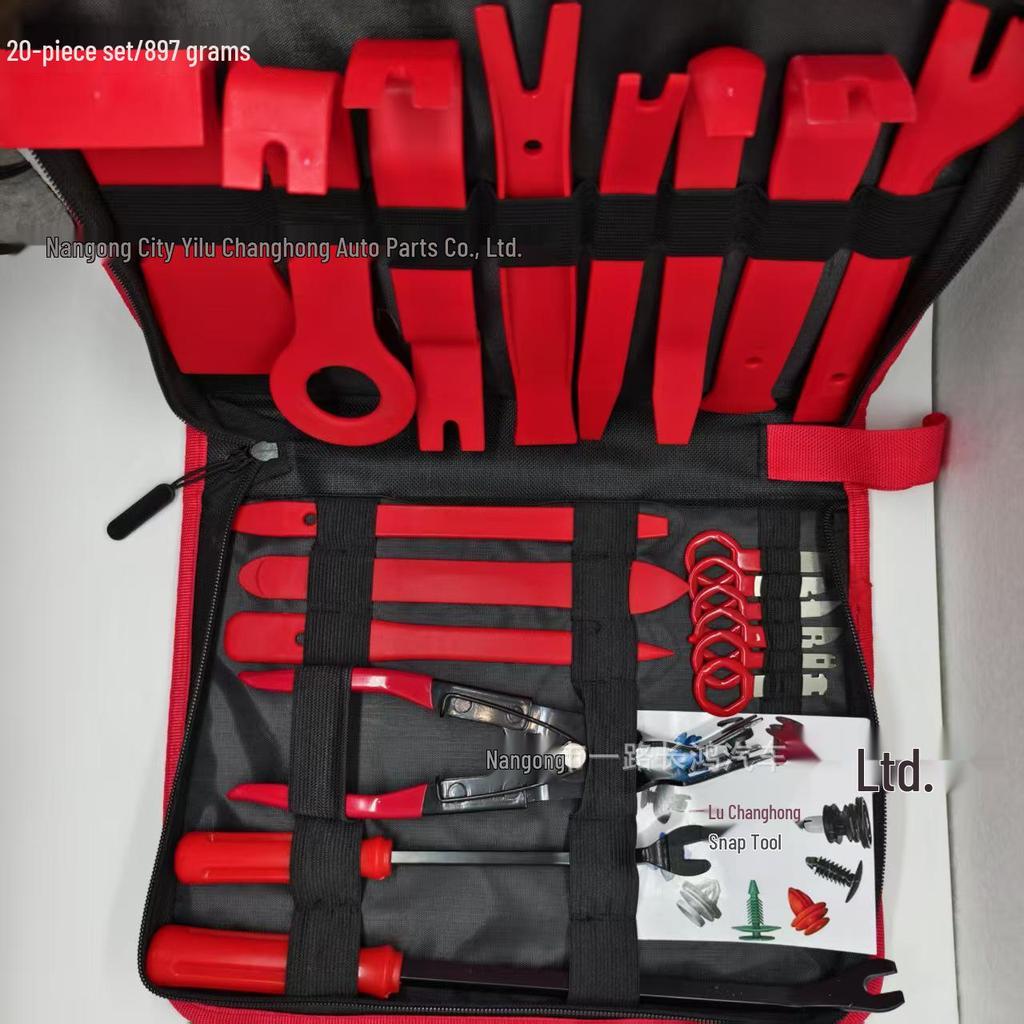 Kit de Levier et Tournevis pour Réparation d'Autoradio – 19/20/25/38/40/439PCS avec Sac à Outils