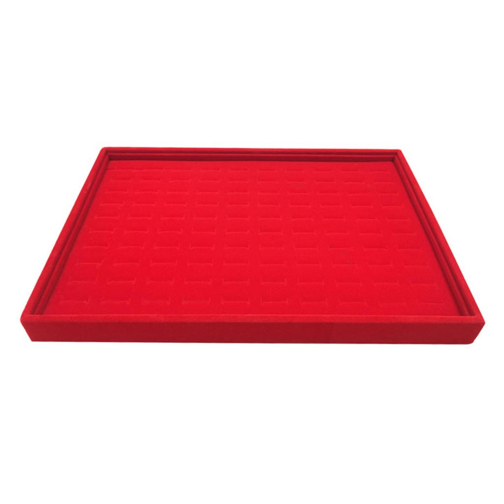 Rings Showcase Jewelry Organizer Trays Ring Storage Trays for Selling Jewelry