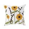 New Towel Embroidered Pillow Case Pastoral Style Home Sofa Pillow Core-free Bedside Cushion Office Waist