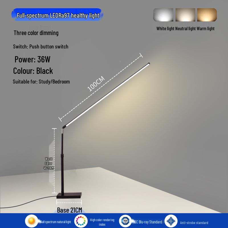 Smart LED Desk Lamp for Kids - Eye Protection, Student Reading & Writing Light