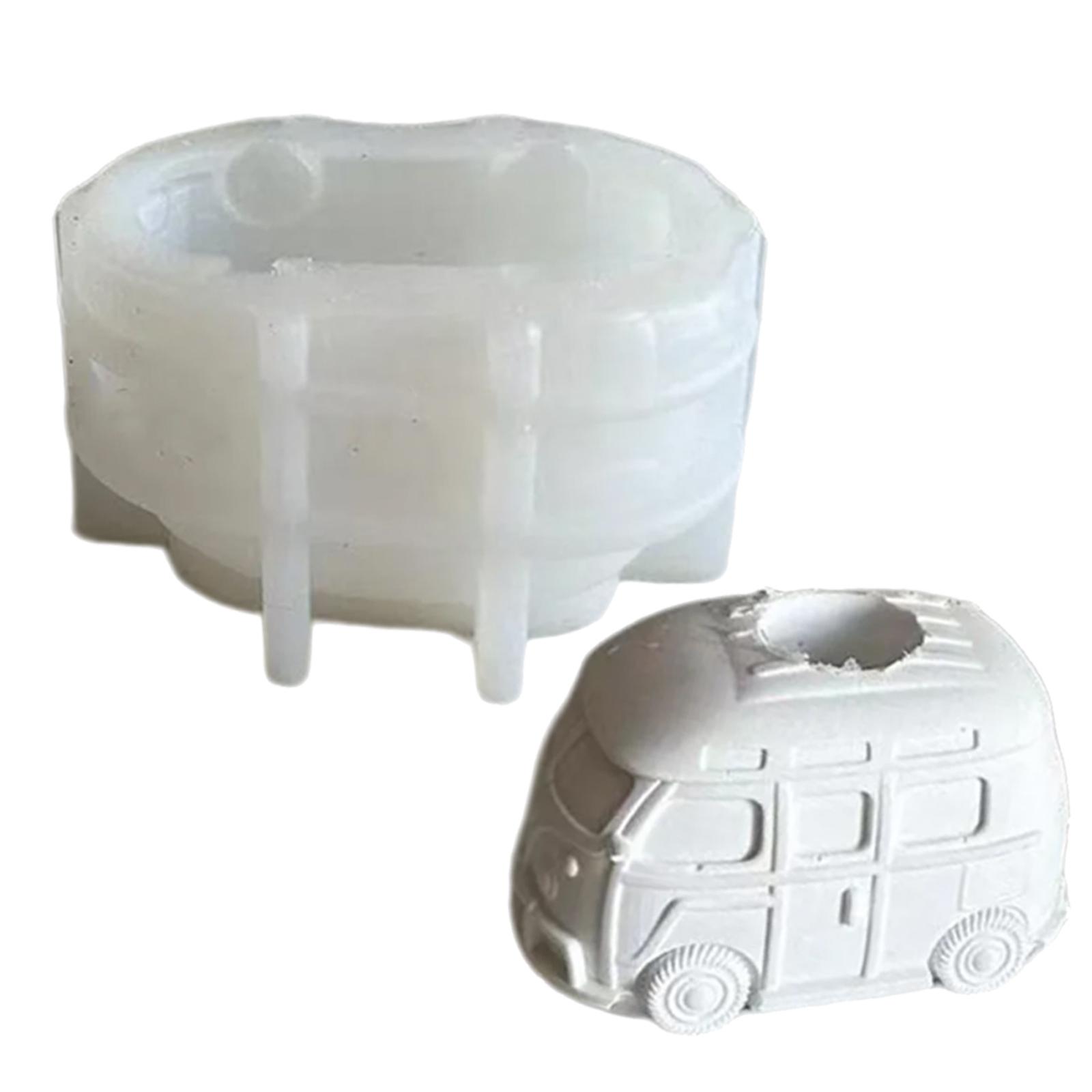 

Подсвечник в форме школьного автобуса, силиконовые формы, бетонная штукатурка, форма для подсвечника, смола, формы для цемента, домашний декор 1