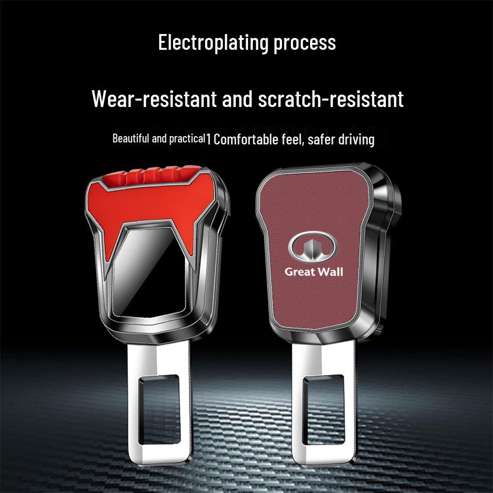 Compatible with Great Wall King Kong Cannon, Fengjun Mountain/Sea Cannon, Safer Coolbear, and other car seat belt extenders.