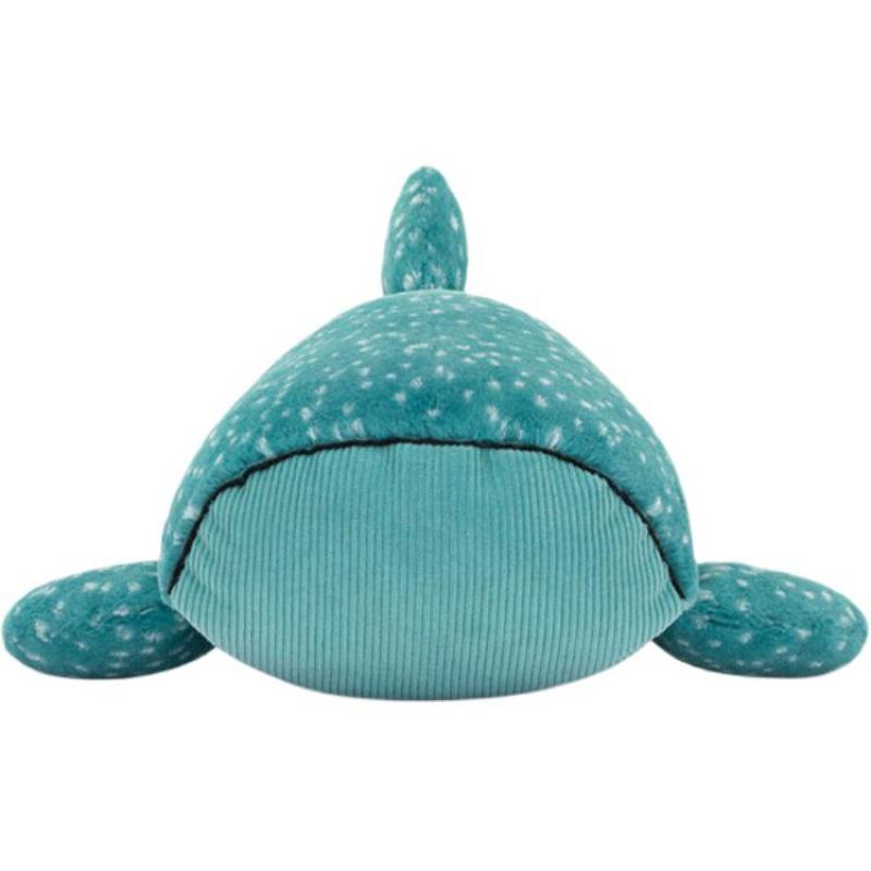 JELLYCAT marine animal Gobfred whale shark cute and cuddly plush doll with a sitting height of 12cm Height