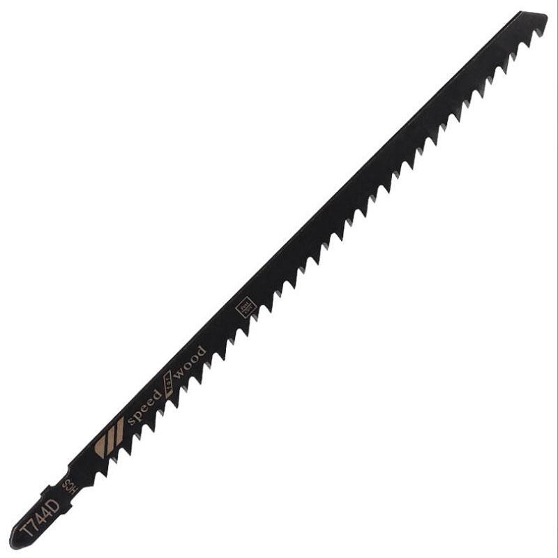 T744D Jigsaw Blade Set 180mm Long Jig Saw Blades For Wood Metal Straight Cutting T-Shank Jig Saw Blade