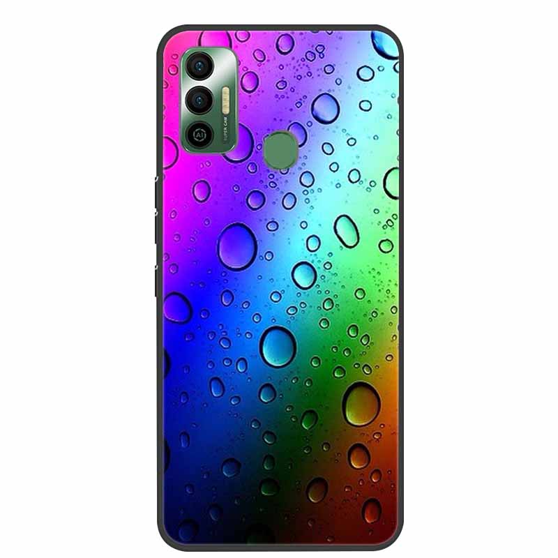 Per Tecno Spark 7 Custodia Lusso Silicone Morbido TPU Cover Custodie per Telefono Per Tecno Spark 7 Pro Spark 7P Spark7 Protettiva KF6 Coque