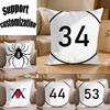 Anime HunterXHunter NumberS Logo  Square Sofa Pillow Cover Solid Color Living Room Home Decor Cushion Case