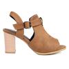 Women's High-heeled Sandals Spring and Summer New Thick Heel Large Size Casual Fish Mouth Roman Sandals