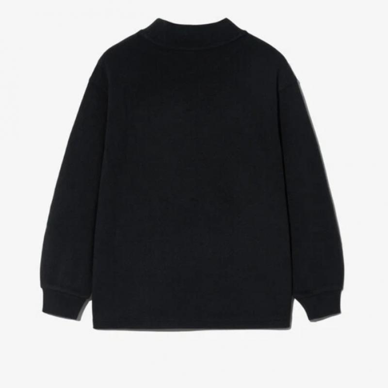 [fila Kids] Basic Neck Polar T shirT  Fk2rlg4101x Blk  q0zFk2rlg4101xBlk