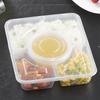 Disposable 4-Compartment Meal Box Set