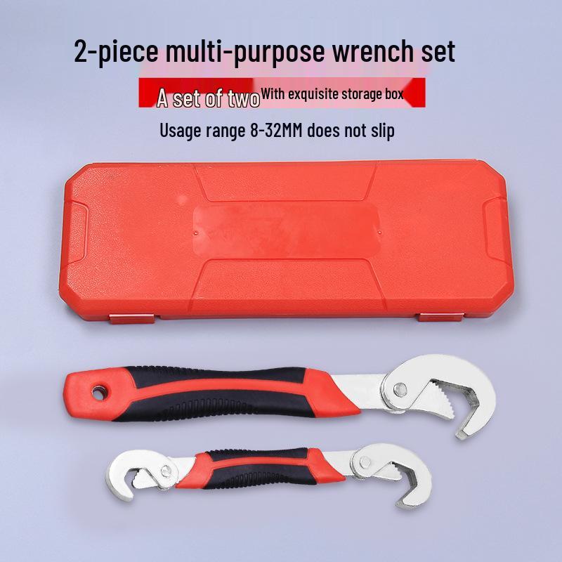 Cheie reglabilă universală multifuncțională pentru lucrări rapide la conducte