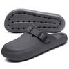 EVA Shoes for Men Summer Closed-toe Sandals Mens Non-slip Soft Bottom Beach Shoes Garden Clogs Bukle Strap