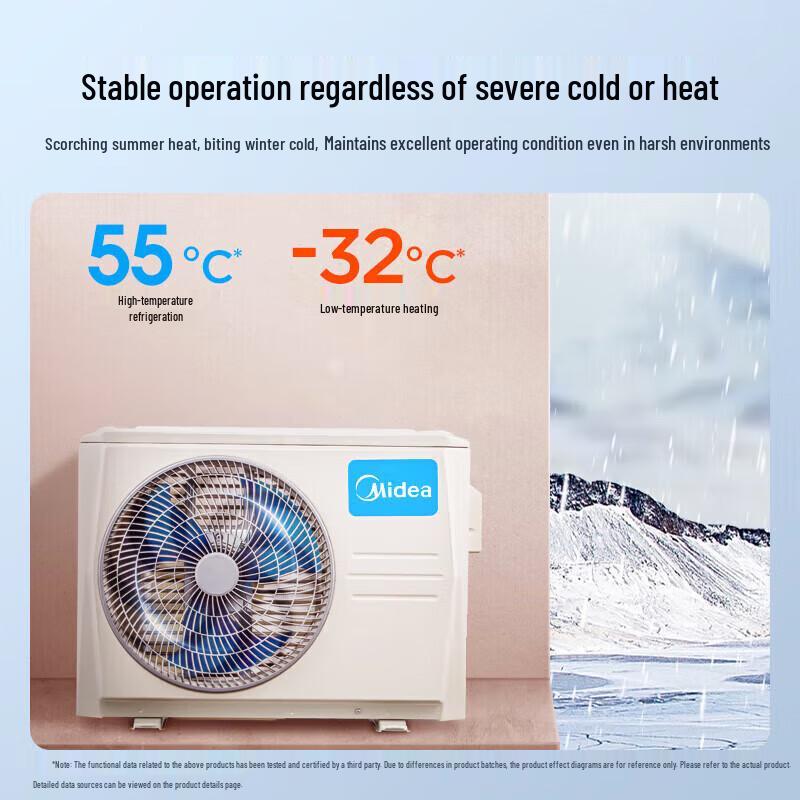 Midea G Series 2HP Inverter Wall-Mounted Split Air Conditioner CN plug (adapter included)