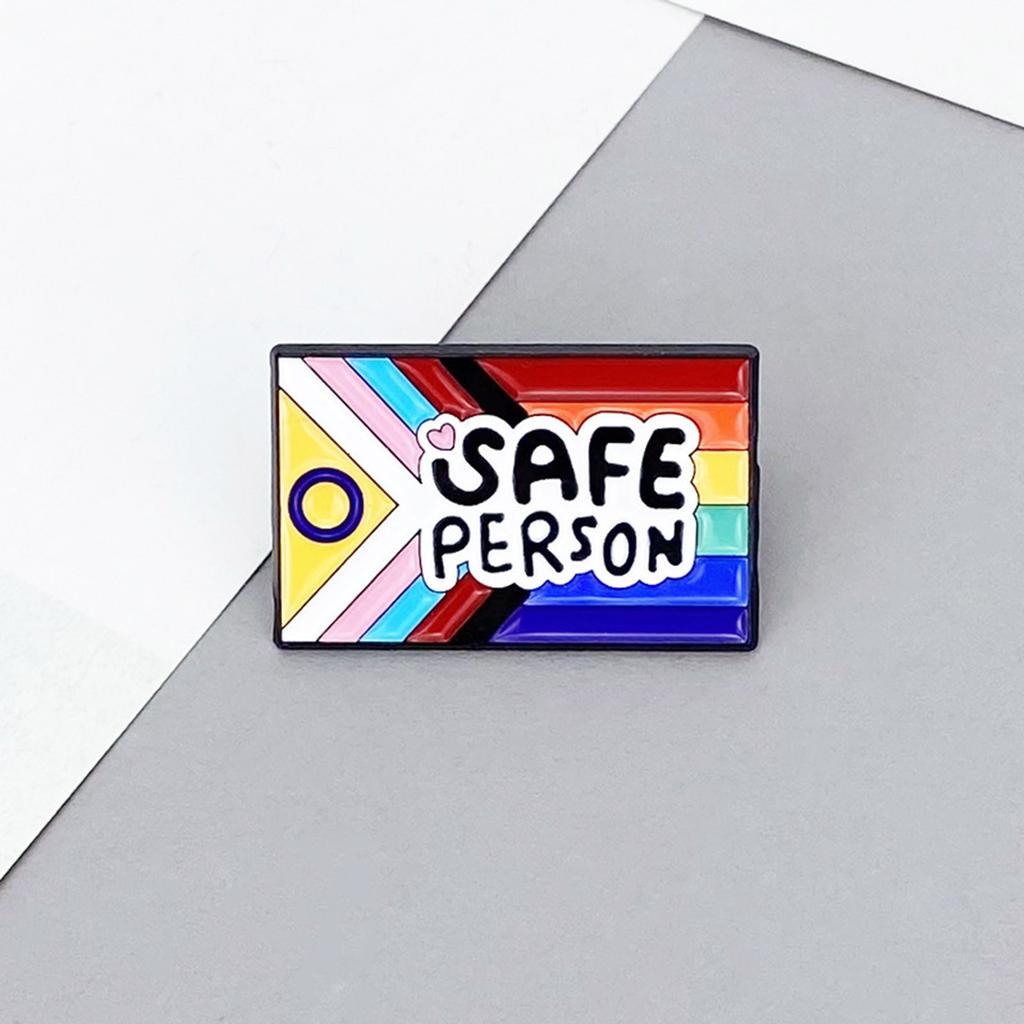 Badges, Colorful Flags, Painted Alloy Brooches, Clothes, Bags, Hats, Metal Accessories