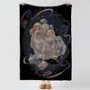 Anime A-Ashita no Nadja Throw Soft Warm Flannel Blanket, Multi-use Throw for Bed Sofa Office, Air Conditioning Nap Blanket