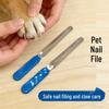 Stainless Steel Pet Nail File for Cats & Dogs - Manicure & Grinding Tool
