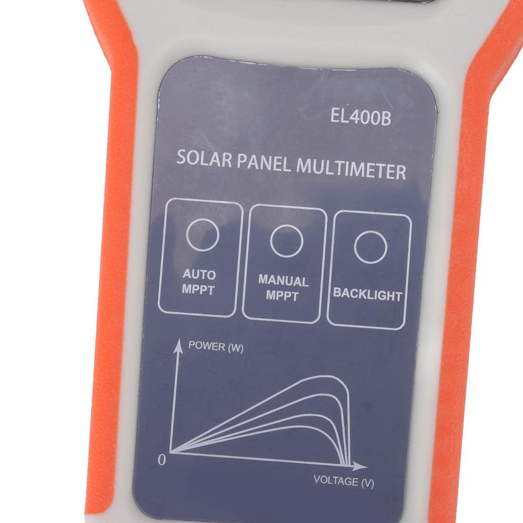 solar panel multimeter with LCD display solar panel multimeter solar panel MPPT tester open
