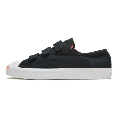 Jack Purcell Low Easy-On Black Total Orange Unisex Sneakers White 168136C