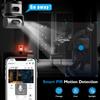 Wireless Dual-Screen Indoor Camera with HD and Dual-Light Night Vision for Remote Home Monitoring