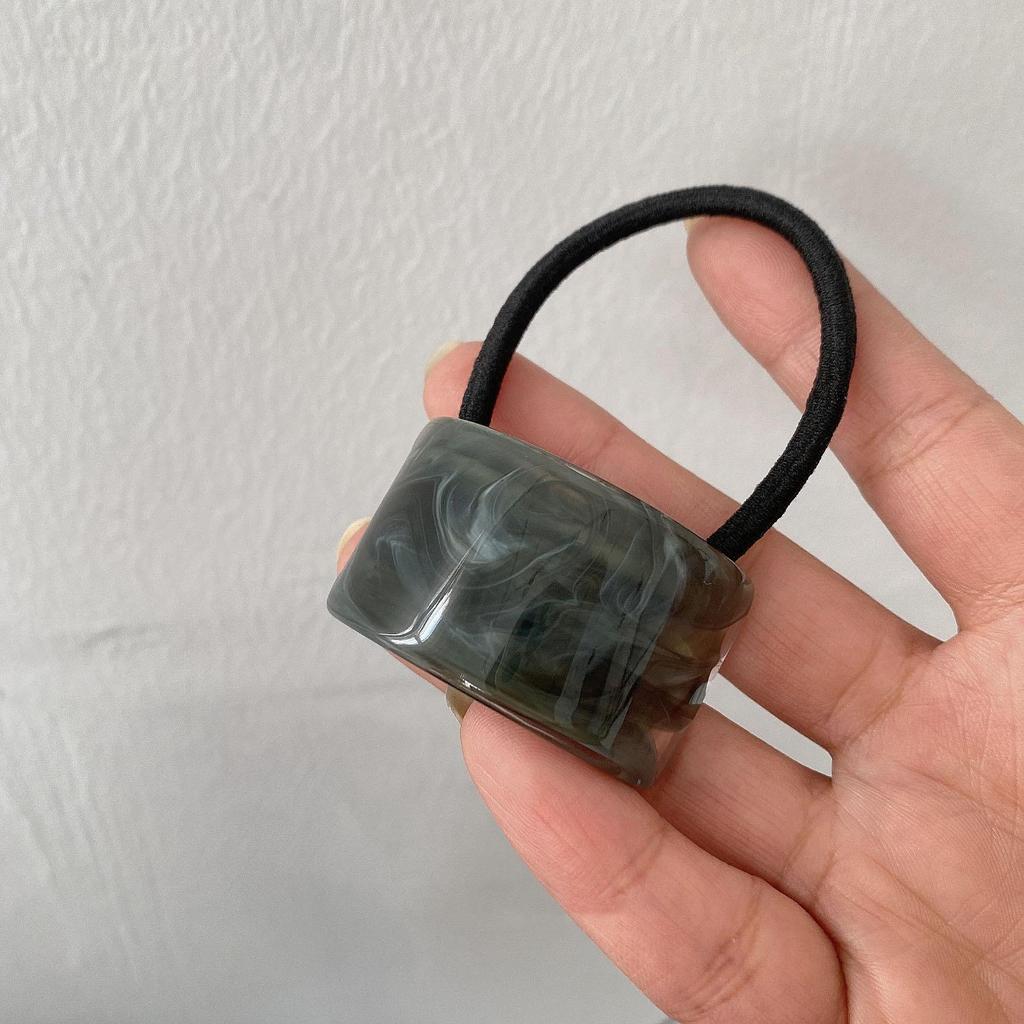 Dongdaemun Retro Marmor Geometrische Schleife Haarband