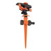 360-Degree Rotating Lawn Sprinkler with Stake Large Area Coverage Adjustable Garden Yard Sprinkler Efficient Stable Irrigation Tool