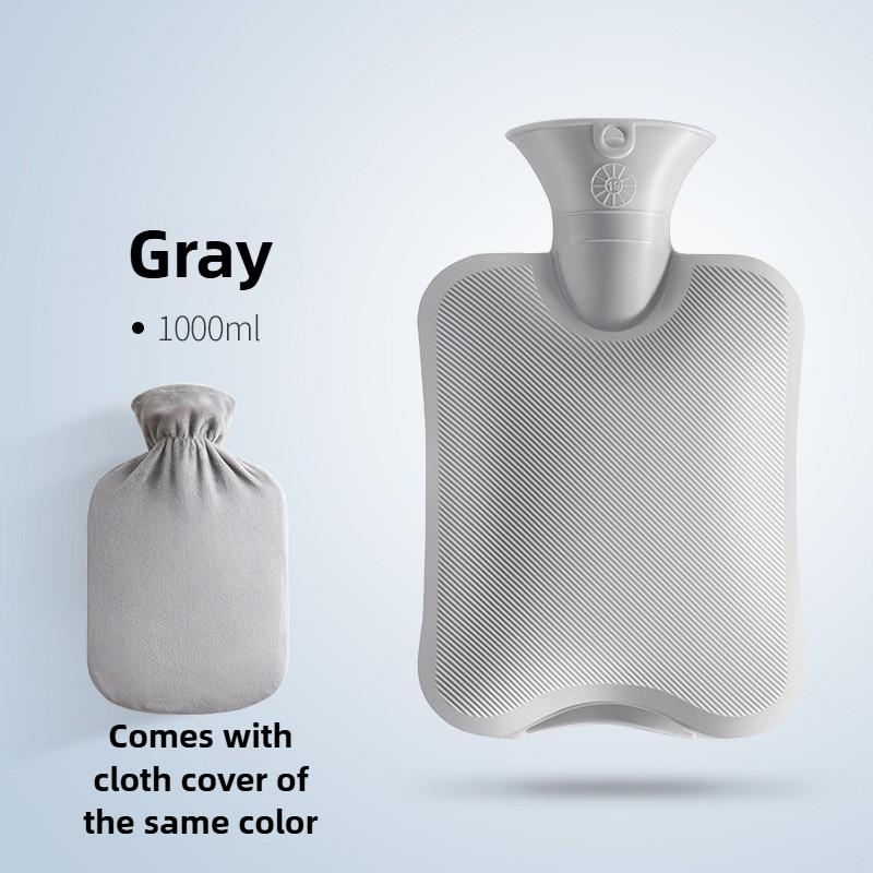1000/2000Ml Hot Water Bottles Bag Water-filling Hot-water Bag for Female Warm Belly Hands and Feet Keep Warmer Christmas Gift