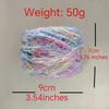 50g/2pcs Spring Day Wool Yarn Pink DIY Special Handmixed Yarn Wool Ball Needle Hook Knitted Wool Used Weaving Bags Hair Clips