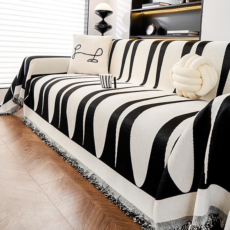 Nordic Instagram Style Serena Sofa Towel Chenille Thickened Anti-Scratching Sofa Cover All-Inclusive Universal Cover Cover Cloth
