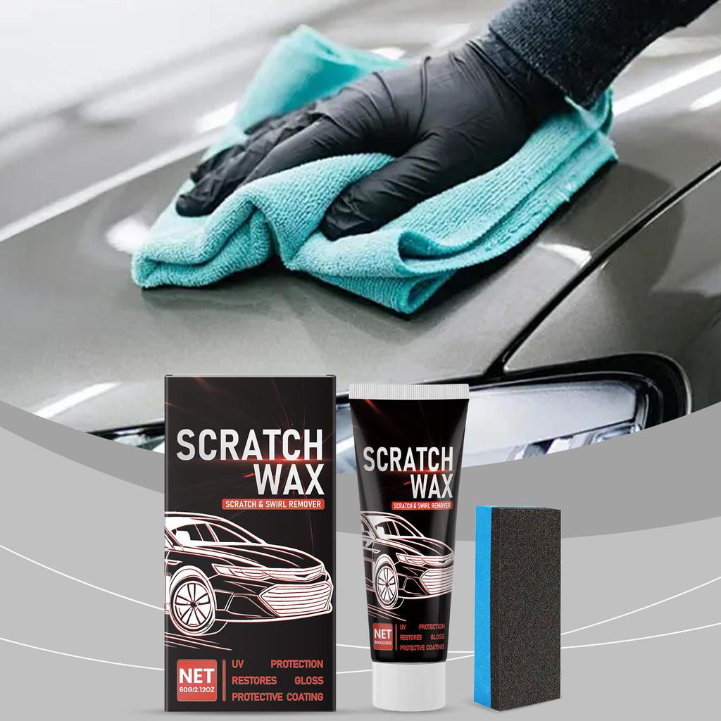 Car Scratch Wax, Car Paint Polishing And Waxing, Paint Surface Scratch And Restoration Wax
