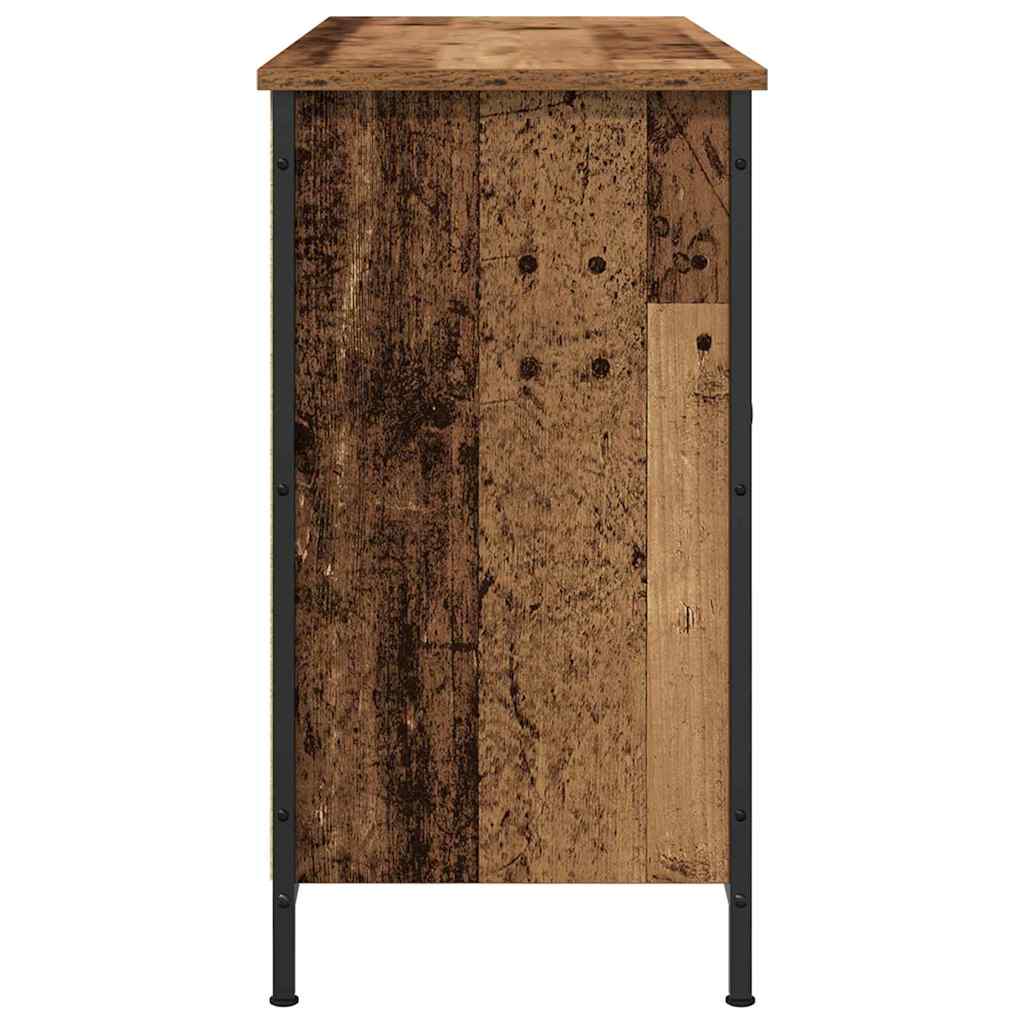 Vintage Wood TV Cabinet Set 101 x 35 x 65 cm Engineered Wood