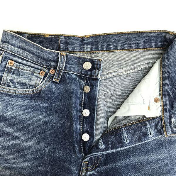 Levi's 501 Euro model denim shorts Poland W28(USED)