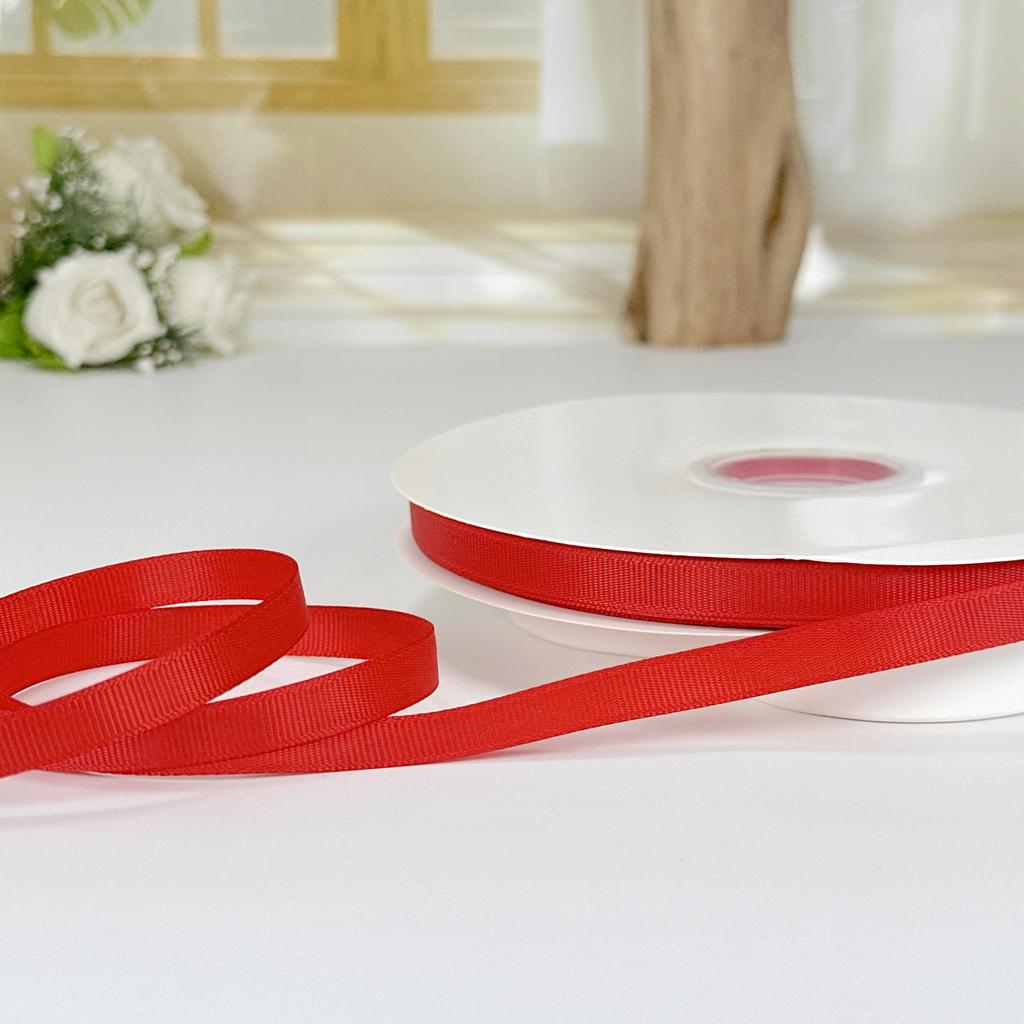 6mm Ribbed Ribbon: High-Quality Accessory for DIY, Hair, Bookmarks, Gift Boxes, and More