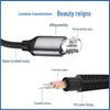 Apple Lightning to 3.5mm Braided Audio Adapter for Enhanced Sound Quality