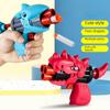 3-6 Years Old Children Soft Bullet Toy Dinosaur Handheld Gun Left Wheel Launch Suction Cup Burst Toy Gun Boys Girls