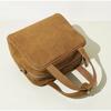 Neue Fashi Handtasche Einfach Hochwertiges Rindsleder Erste Schicht Vielseitig Kleine Quadratische Tasche Lässige Pendler Umhänge-Umhängetasche