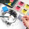 Faber-Castell Kneadable Eraser Blue for Art Students - Highlight & Sketch Tool.