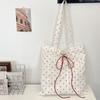 5 Lazy little love canvas bag bag new shoulder tote bag commuter underarm bag women