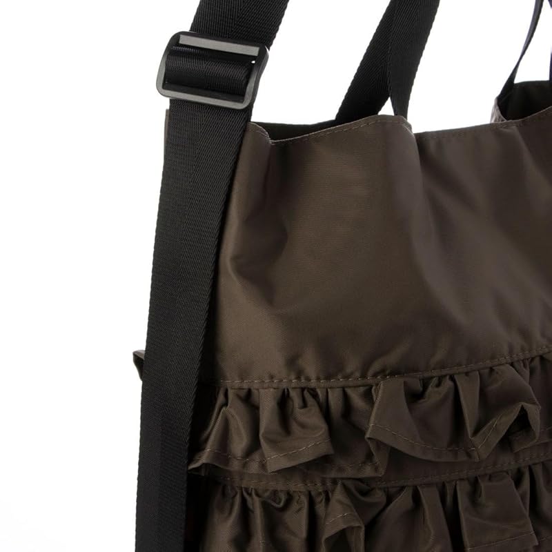 [Kashkash] Nylon Frill 2way Tote Bag 10-00-01081 Ladies BR