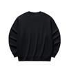 Anta Casual Fashion Trendy Sports Training Couple Knitted Sweatshirt Men sweatshirt Black 952538715-2