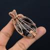 Black Rutile Gemstone Jewelry, 999 Copper Wire Wrapped Pendant, Beautiful Silver Pendant, Handmade Bohemian Jewelry For Wedding Gift